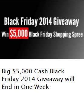 Win $5000 Shopping Spree