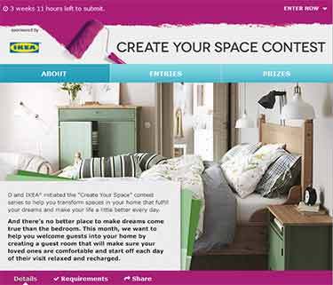 oprah.com/IKEA - Oprah Create Your Space Contest