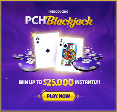 Go to PCH.com BlackJack