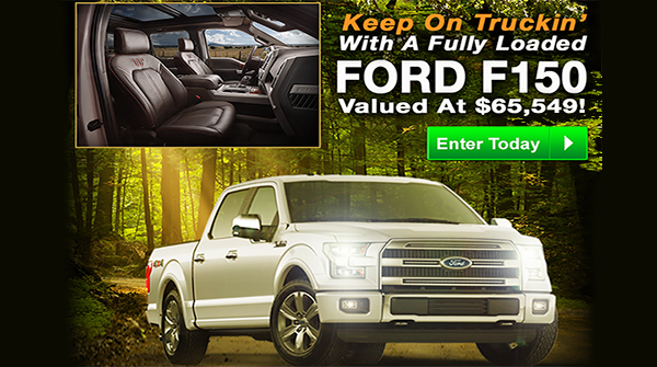 Win a Ford F150 2019