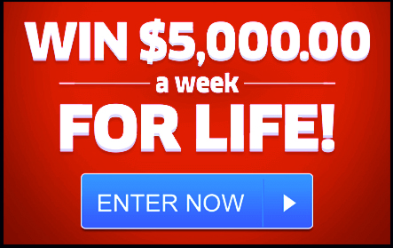 pch 5000 a week for life